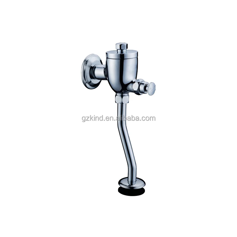 Public Station Brass Hand Control Toilet Push Button Urinal Metered