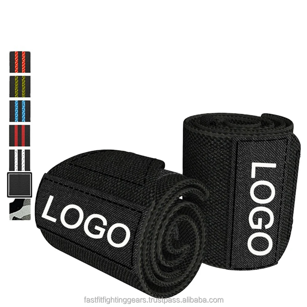 2021 Wrist Wrap Custom Fitness Weightlifting Wrist Wraps Multicolor
