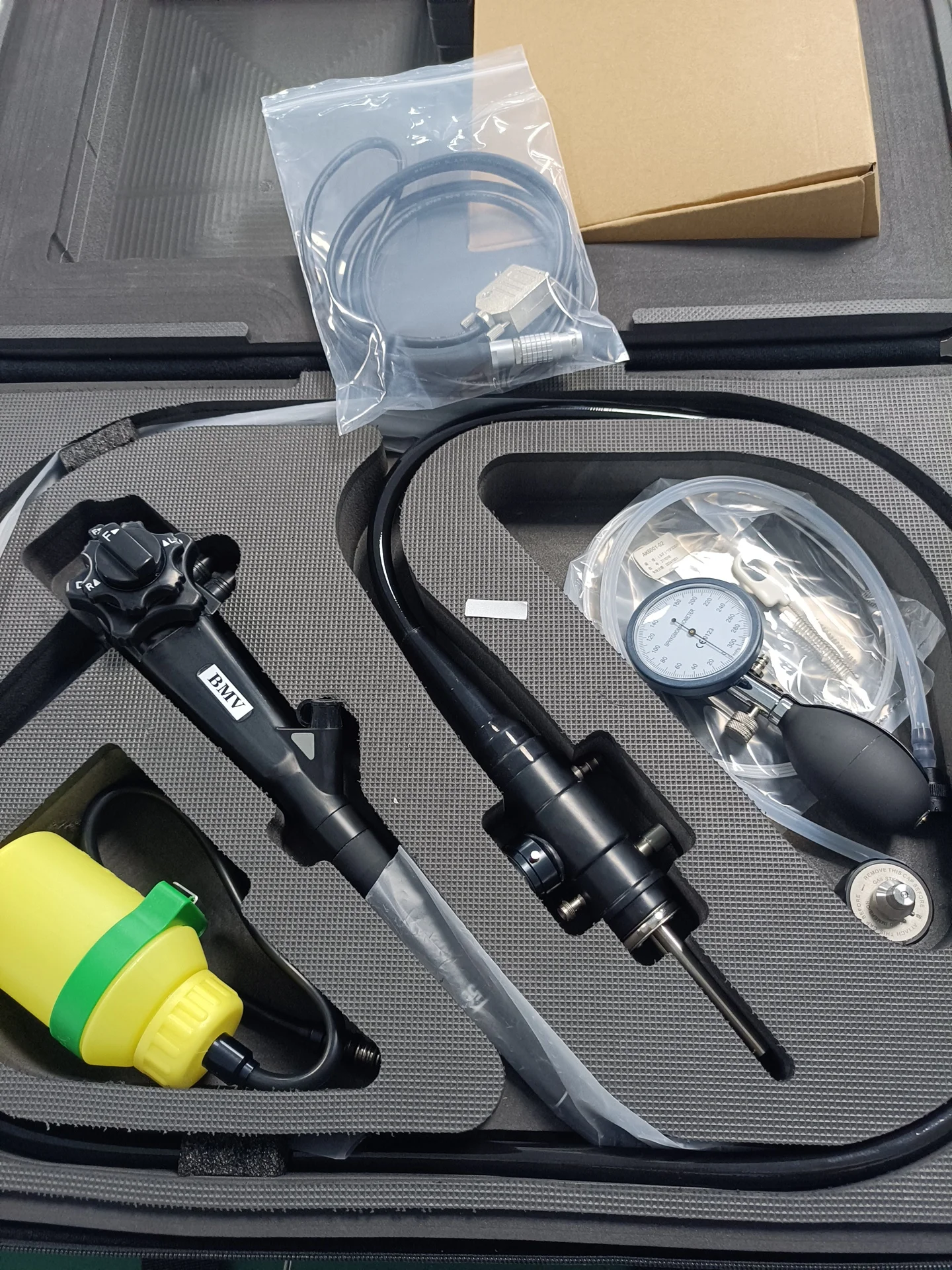 Medical Flexible Endoscope Portable Nasopharyngoscope Fibroscope