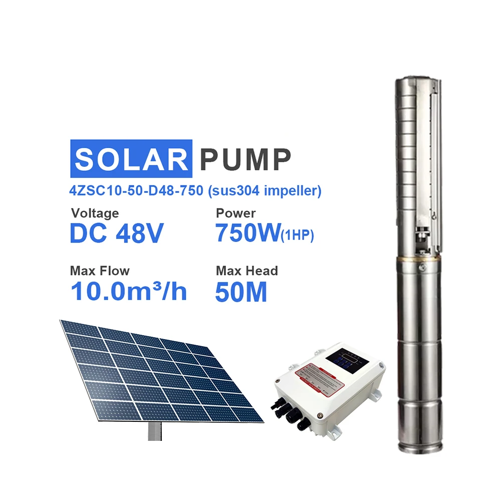 Pompe solaire de puits ou forage profond - NRJSOLAIRE