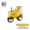 Tractor yellow 4 (card package)