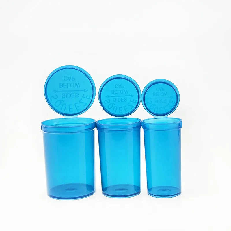 Child Resistant 19dr Pop Top Vials Smell Proof Pill Storage