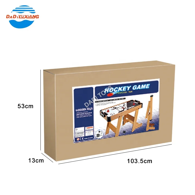 Новое поступление Деревянный Воздушный Хоккей настольная игра игрушка мини воздушный хоккей