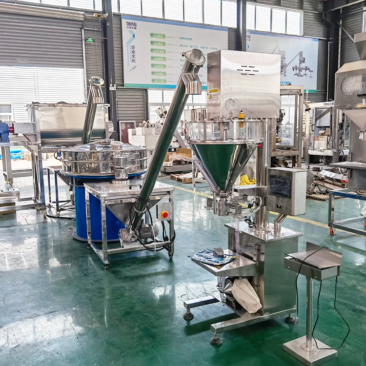 High Production Line Output - Efficient Washing Powder Processing