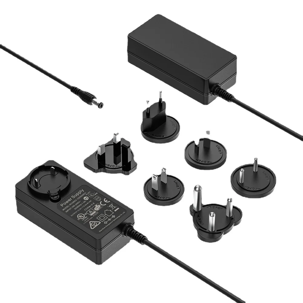 Universal 220V Input AC to DC Power Supply Adapter with 12V 700MA Output