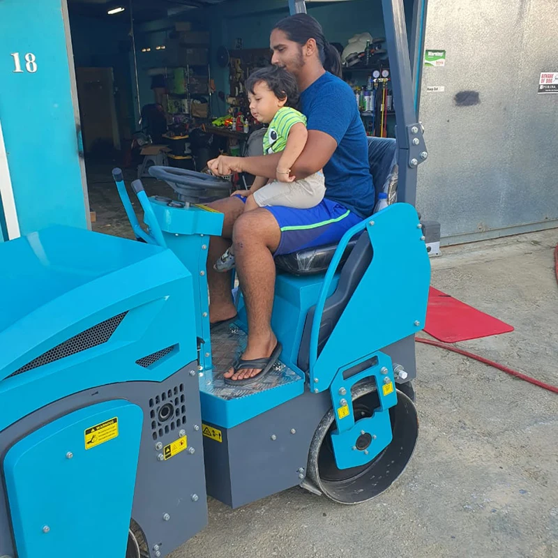 Производитель заводская цена 1 тонна 2 тонны дизельный бензин гидравлический тандемный асфальтовый мини-компактный дорожный каток