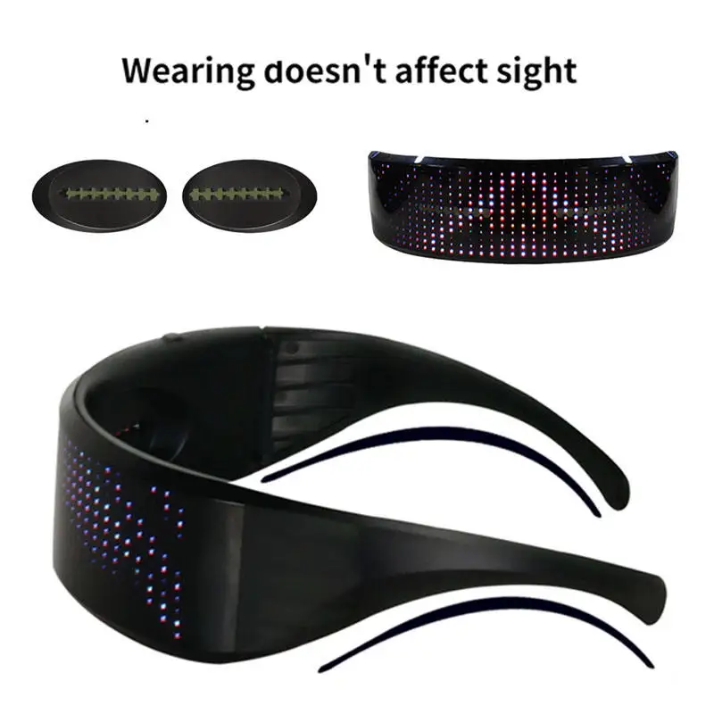 Rechargeable Programmable Editable Fullcolor Smart Diy Luminous Shining