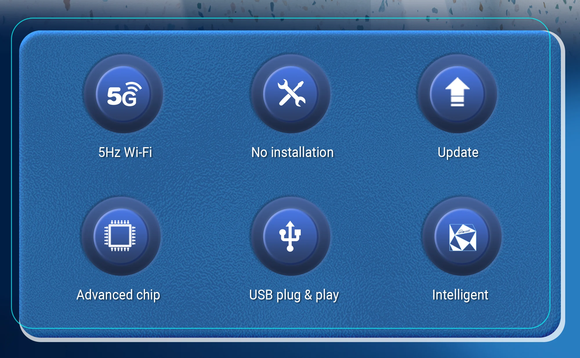 Ottocast A2air Universal Car Wireless Dongle Wireless Android Auto Adapter For Android Phone