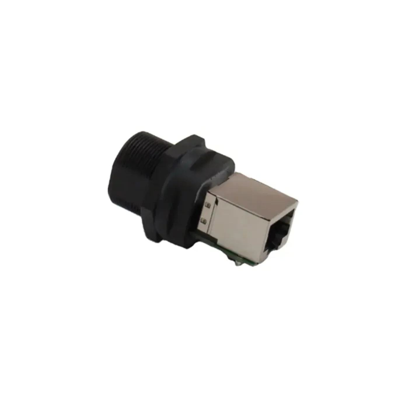 Waterproof Panel Mount RJ45 Connector with Ethernet Cable