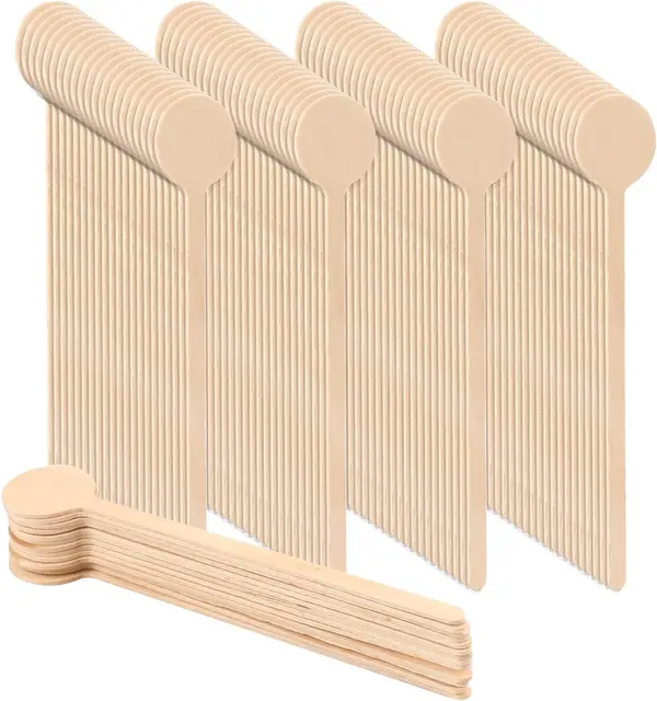 Environmentally Friendly Biodegradable Cafe Wooden Beverage Mixer Coffee Stirrers Stir Sticks with Round Ends