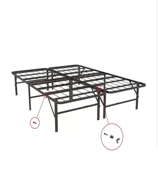 modern white tatami low upholstered folding platform bed metal frame with storage