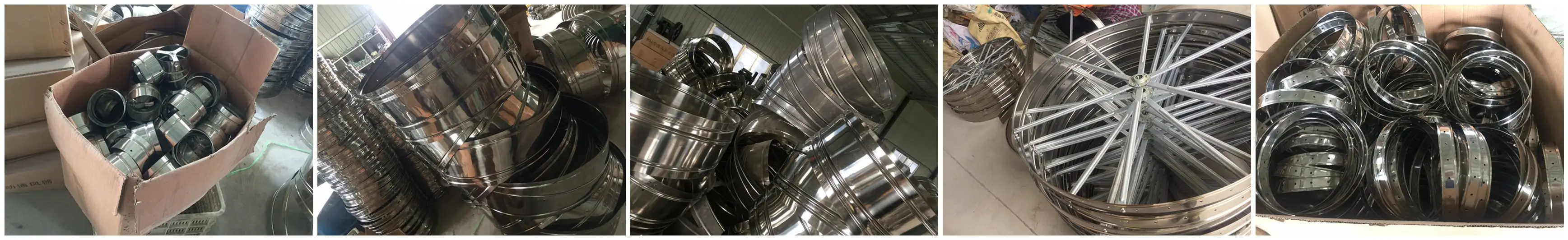 Steel Roof Exhaust Fan, Stainless, NO, no electric - detail 4