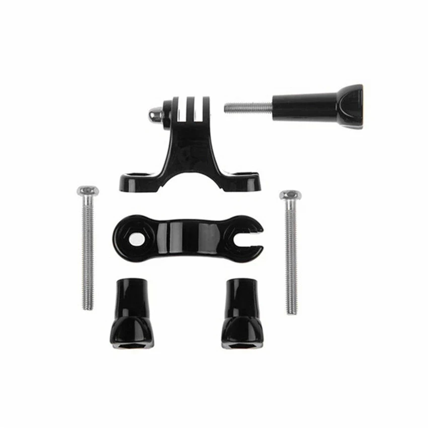 Hongdak Motorbike Handle Bar Large Clamp Mount Clip Holder for Go Pro 11 10 9 8 Phone Adapter Action Camera Accessory