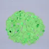 colorful Green small disc, 1.5-2 cm