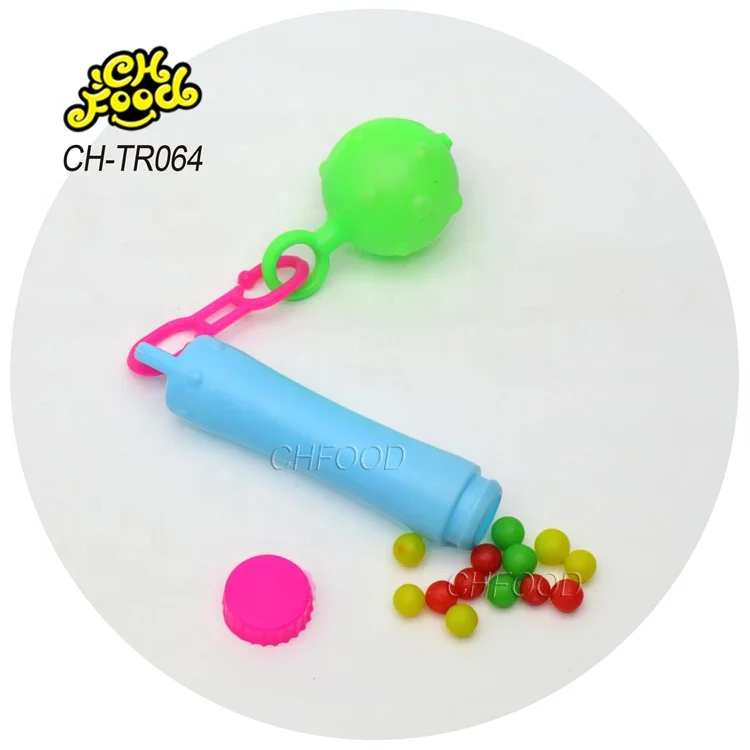 Hot Selling New Arrival Funny Plastic Meteor Hammer Toys with Candy Fruity Flavor Sweets Snack for Kids Wholesale and OEM Halal