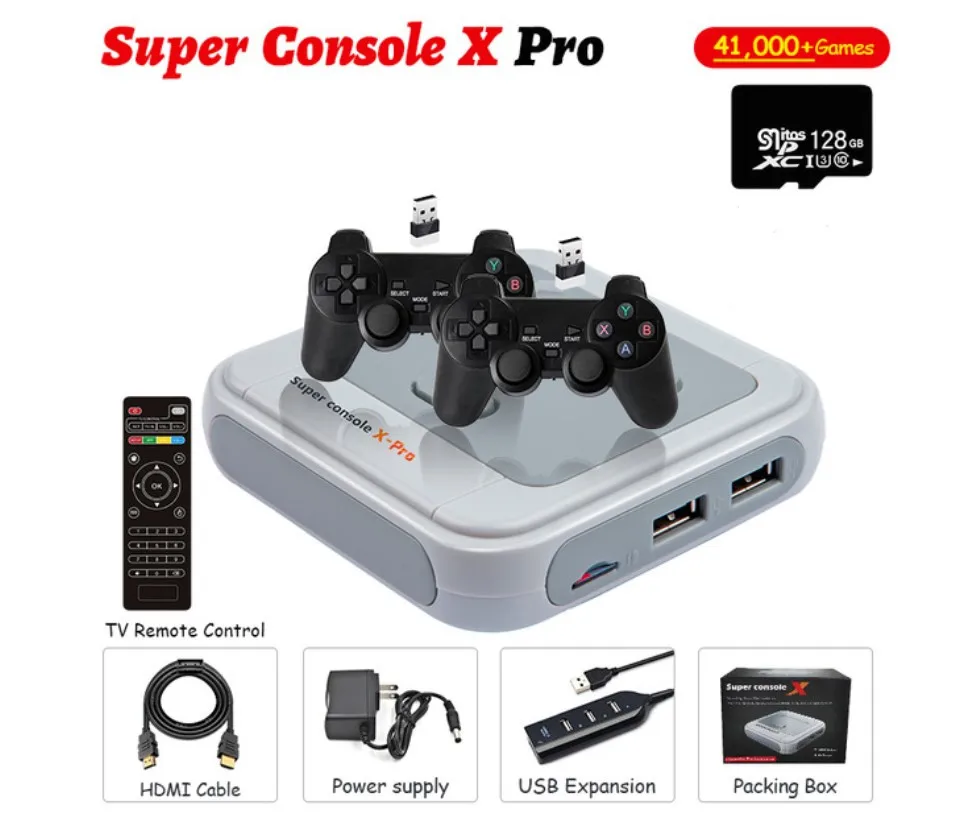 Super Console X Pro TV Video Game Console WIFI HD Output For PSP/N64/DC/PS1  256G 50000+ Retro Games Player Android TV Box| Alibaba.com