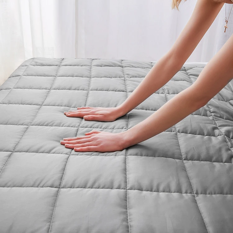 Wholesale High Quality Weighted Blanket Queen Size Cooling Help Sleep