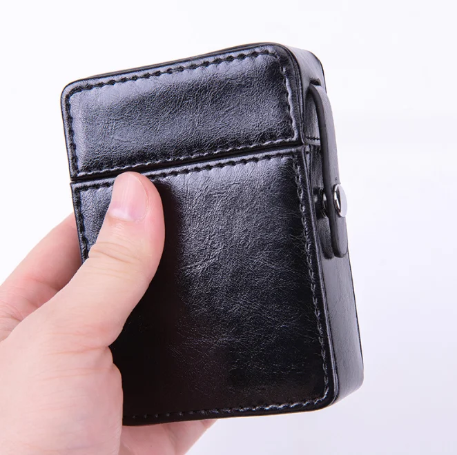 Leather Cigarette Box