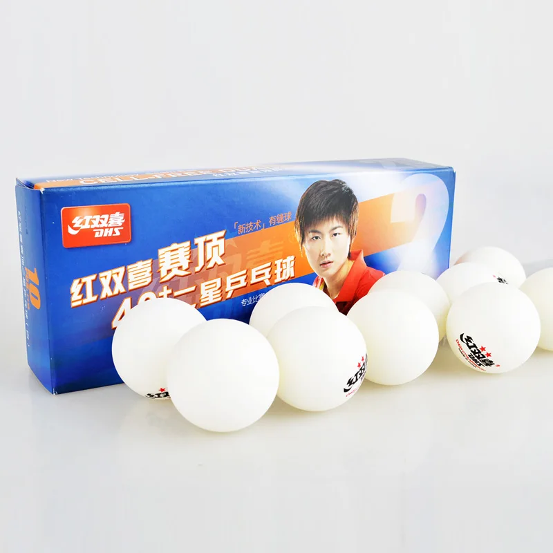 Мячи для настольного тенниса DHS 2 звезды 40 + мячей со швами мячи любителей фитнеса развлечений