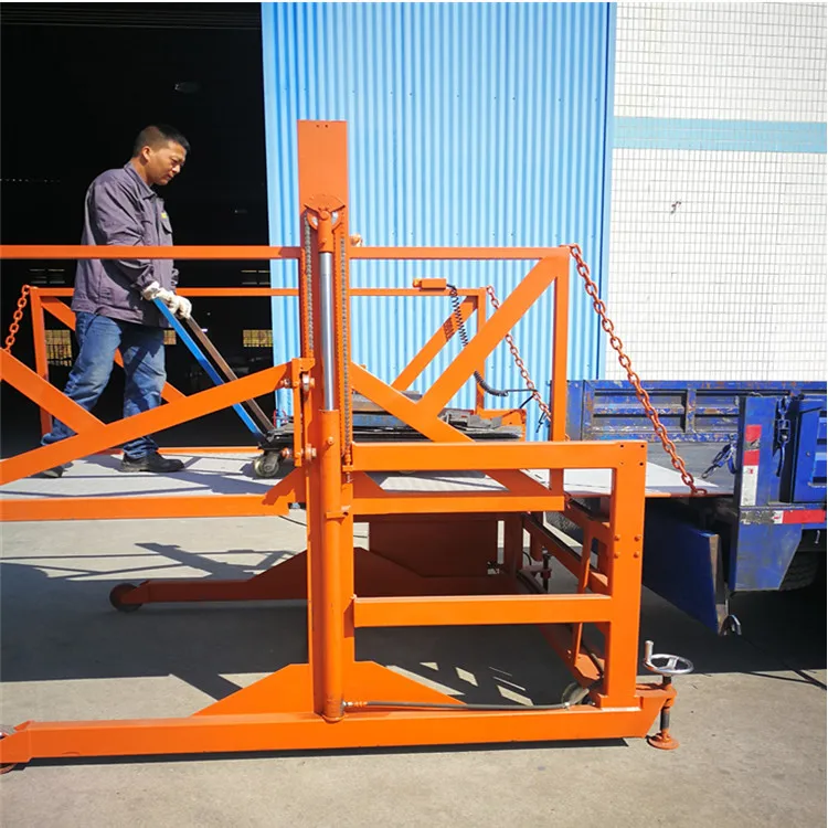 2000kg Movable Mobile Loading and Unload Lift Platform
