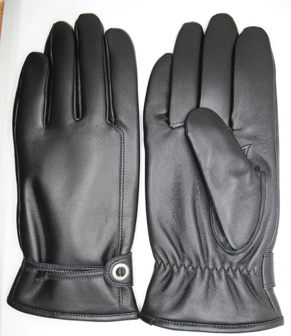 Winter Warm Touchscreen Texting Cashmere Lined Driving Motorcycle Dress Gloves Genuine Sheepskin Leather Gloves For Women 
