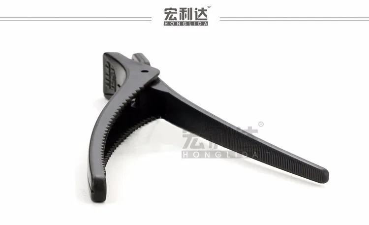 Brand Direct Sales Custom Black Duckbill Flat Hair Clip Fashionable Personalized Hair Pins for Long Short Hair Made Durable