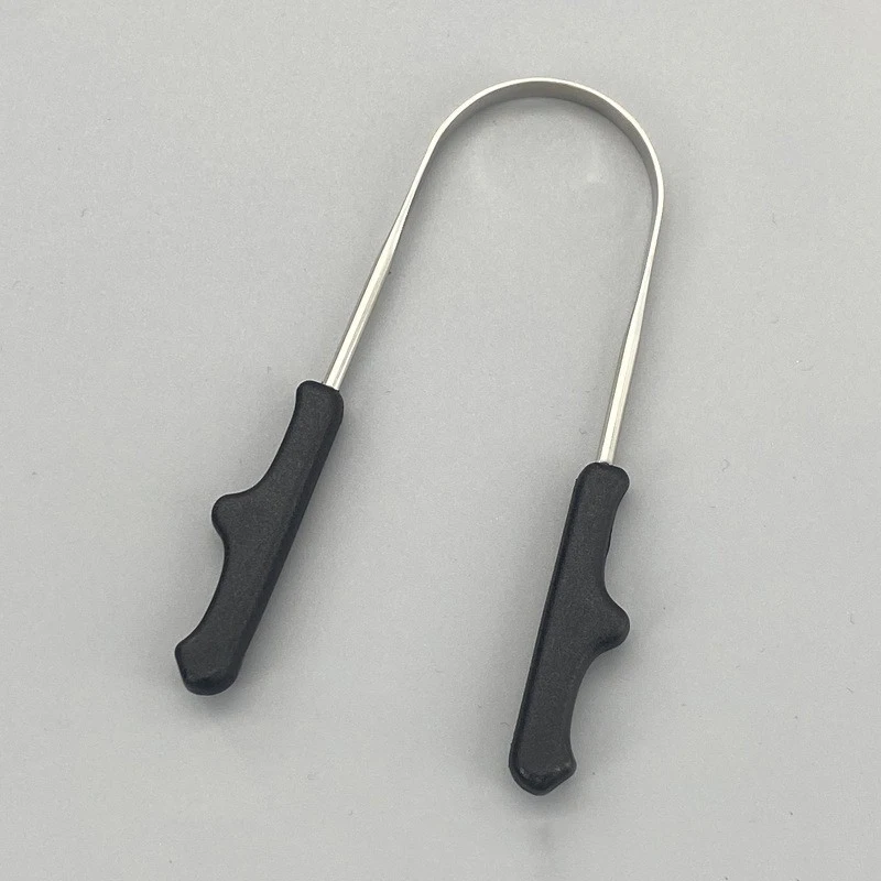 Wholesale High Quality Stainless Steel 304 U Type Tongue Scraper Tongue Cleaning Oral Tool