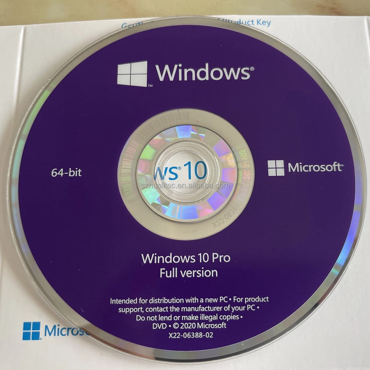 Genuine Win 10 Professional 64 Bit Oem Dvd Version Lifetime Use Original Package Win 10 Pro Oem 0674