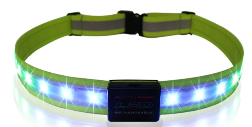 Running Safety Led Belt Led Reflective Belt