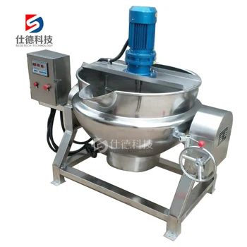 Automatic jacketed kettle soup deep kettles cooking machine other food processing machinery