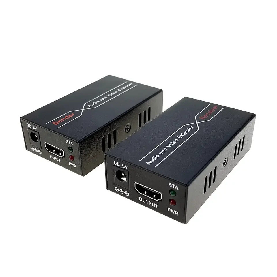 60 м HDMI удлинитель Cat5e Cat 6 Ethernet IP TCP сигнал HD к Lan преобразователь 1080p 3D передатчик приемник TX RX