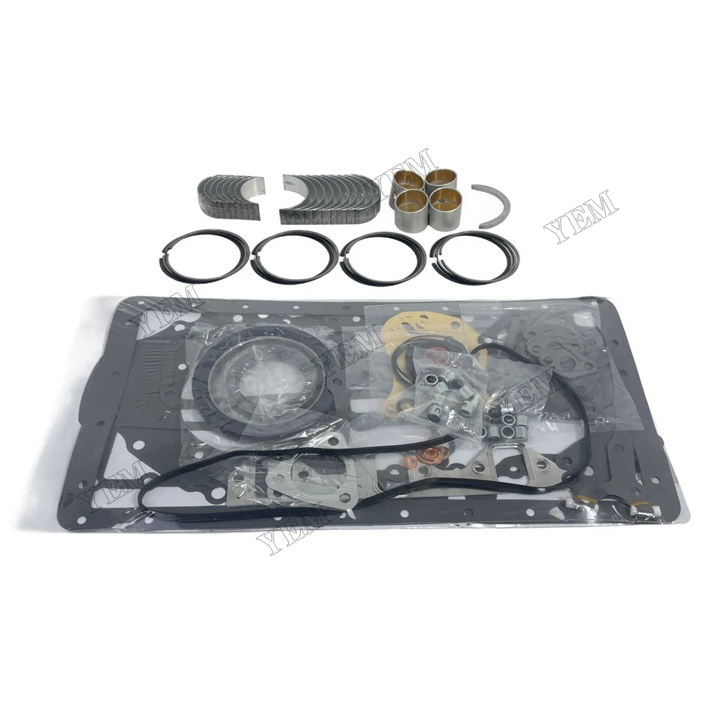 Overhaul Kit With Rings Set Fit for Mitsubishi D04F Engine Parts
