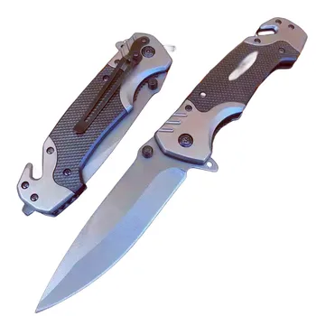 Coating Aluminum Handle Folding Knife Survival Outdoor Pocket Knife Custom Knife 2023 new product wholesale customized