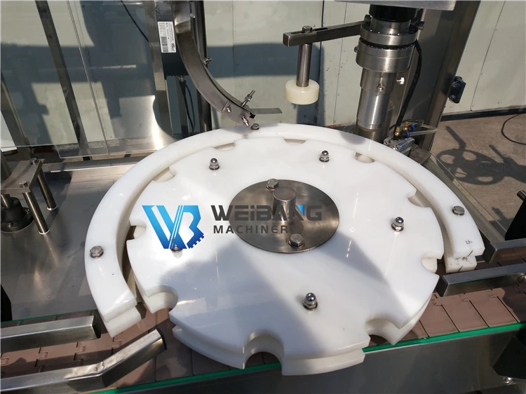 Автоматическая машина для розлива и закупорки бутылок с жидкостью 100 мл 350 мл 500 мл