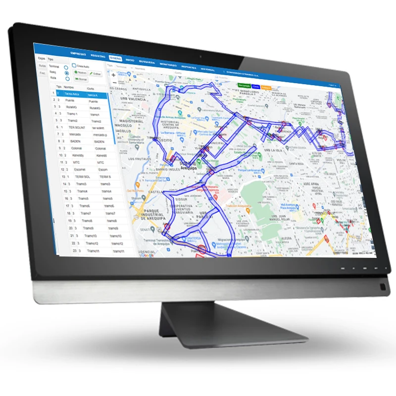 Усовершенствованная веб-платформа системы общественного транспорта и настройка приложения