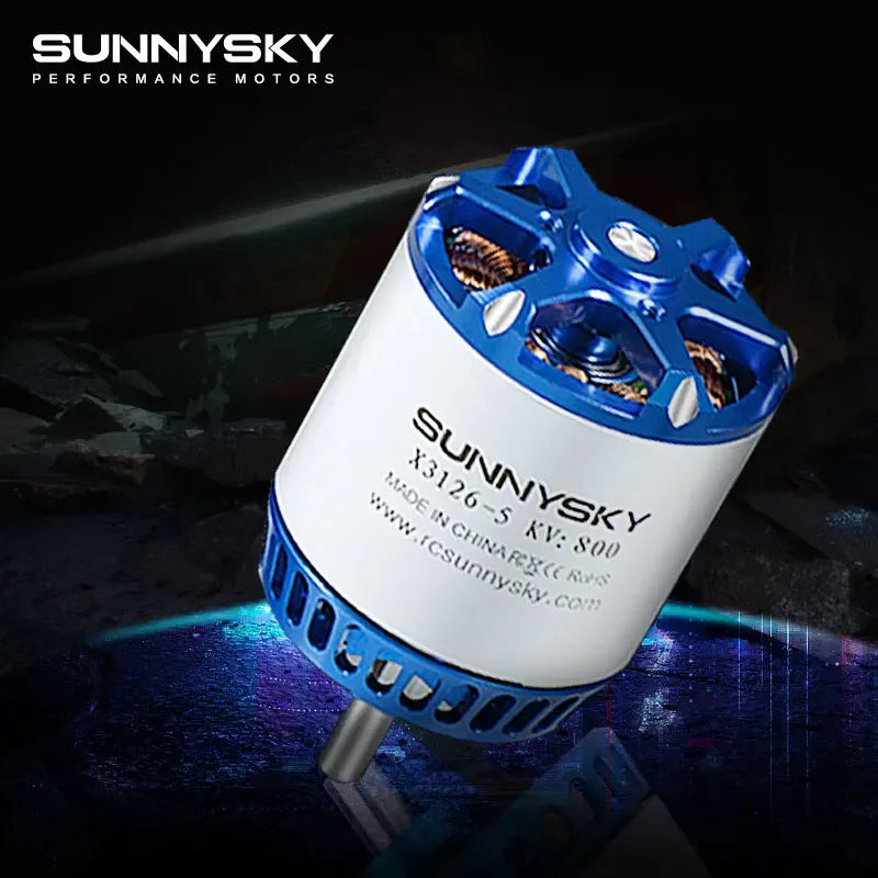 Sunnysky X3126-Iii 550kv 6s 800 3-4s ブラシレスモーター 30e 固定翼
