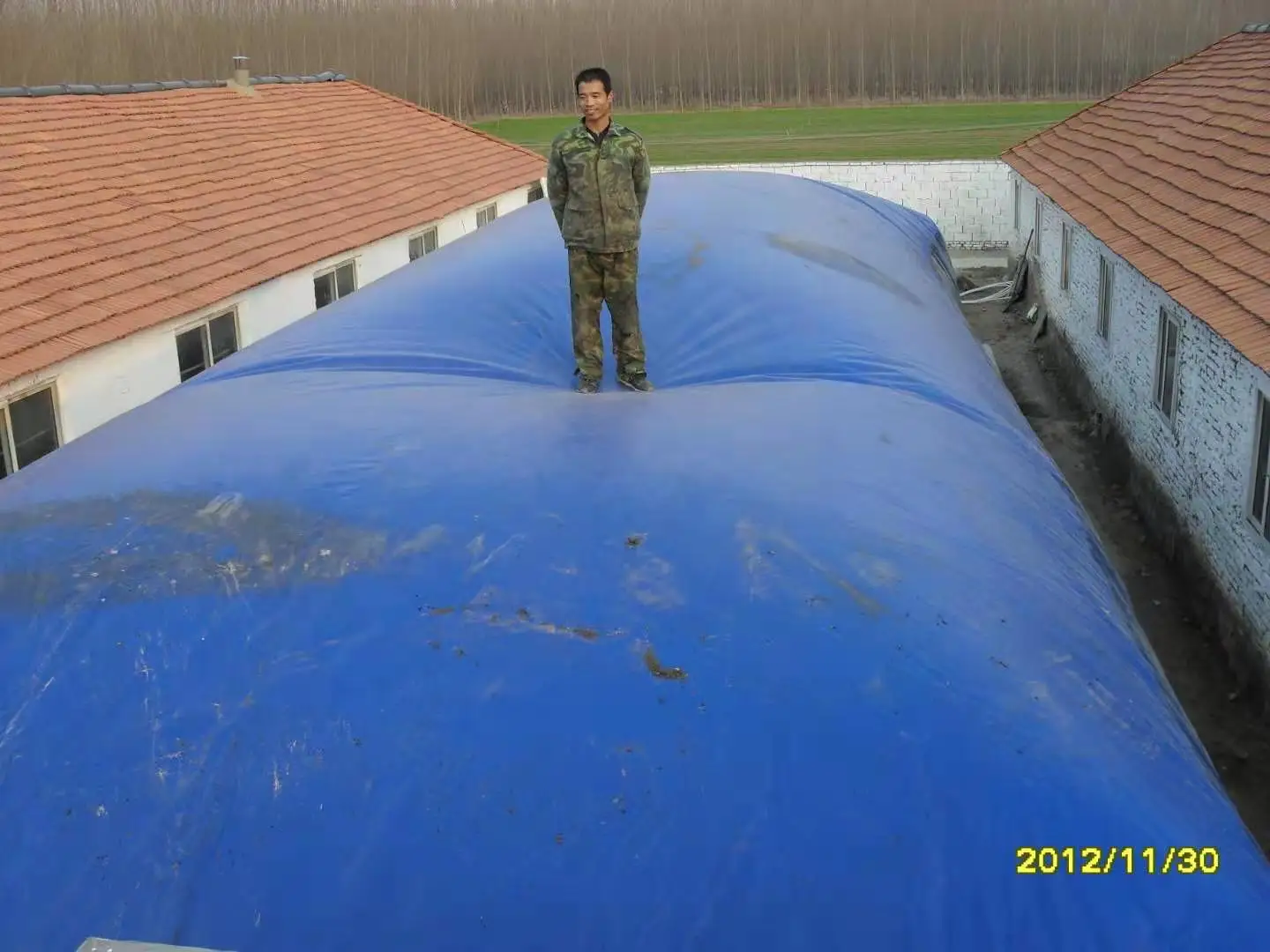 Factory Price PVC Soft Material Household Biogas Digester For Sale