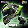 911 reveal helmet-genesis green-3cdot double certification