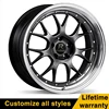 Diamond Black disk and Black Bright Diamond-cut rim
