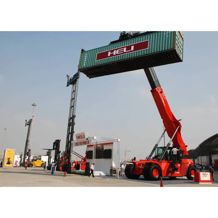 Good Performance Power Reach Stacker Heli 45Ton Container Reach Stacker