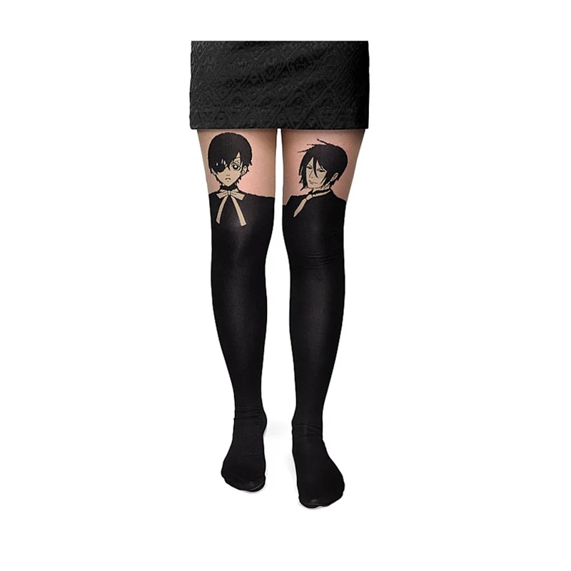 Buy YOMORIO Lolita Anime Thigh High Stockings Cosplay Over Knee High Socks  for Womens Girls Online at desertcartIsrael