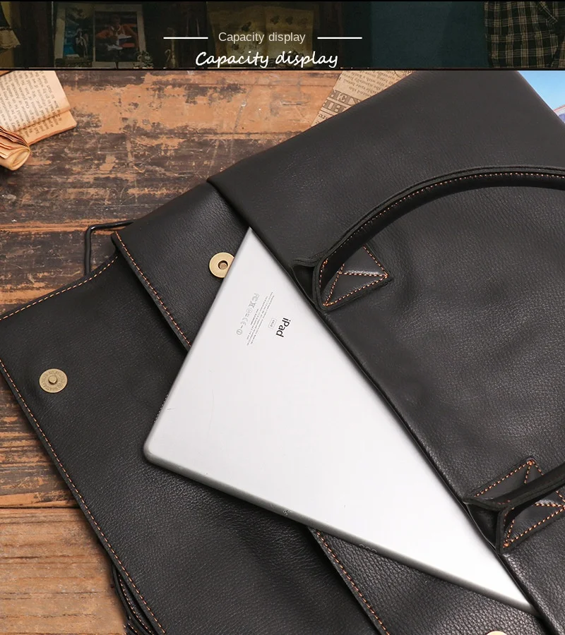 Genuine Eco Friendly Custom Print Luxury Best Lawyer Leather Top Class