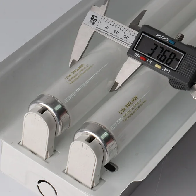 UVA 340 с двойными светильниками люминесцентная лампа uva