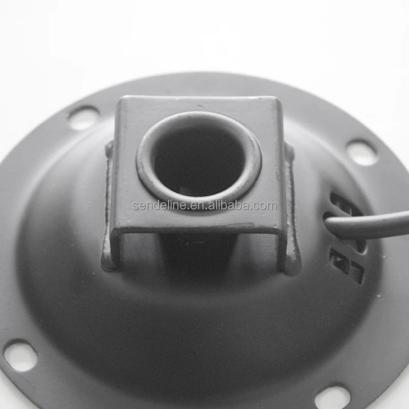 160mm Diameter 2.0mm Thickness 100X100cm Hole Size Iron Office Chair Mechanism with Handle Adjustment