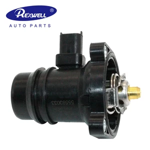 New Genuine OE 1338379 55593033 Auto Engine Cooler Thermostat Housing / Water Outlet for Chevrolet Cruze Opel Vauxhall 1.2/1.4