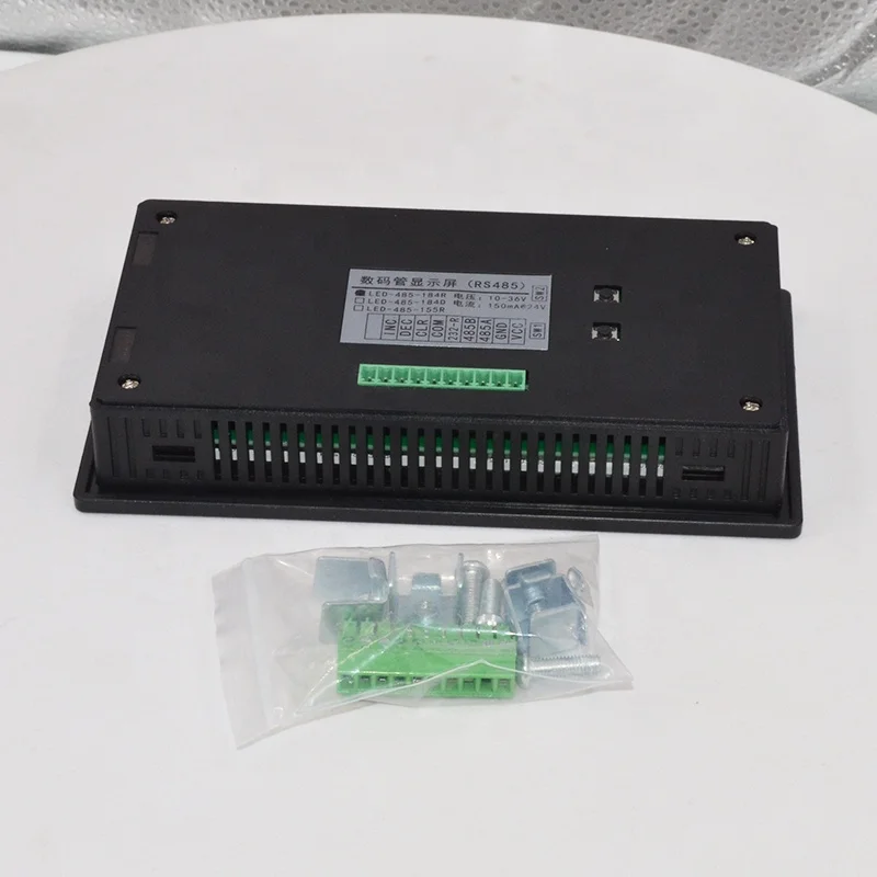 Custom Industry  LED Display Module Analog 0-10V 4-20mA MODBUS RS485 RS232 1.8 Inch 4-Digit LED Digital Tube Display