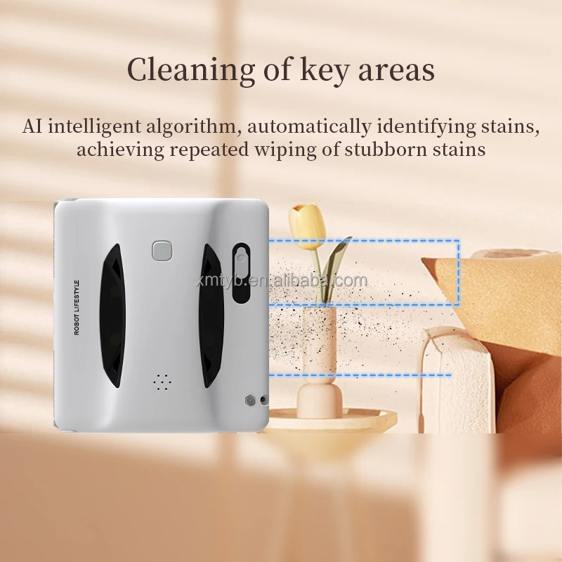 Smart High Rise Smart Window Cleaning Robot 4 in 1 Automatic Window Cleaning Robot Portable Dropshipping Window Cleaning Robot