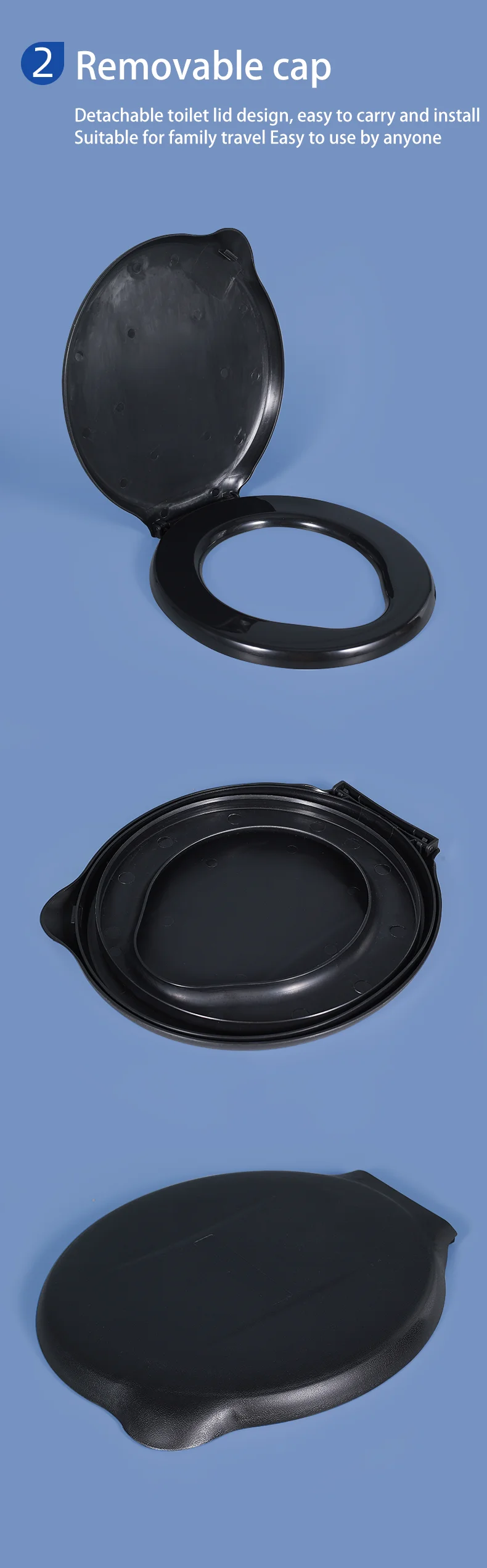 Wholesale New Product Diy Camping Toilet With Stable Connected Toilet