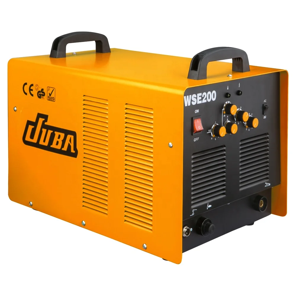 JUBA Cool Fashion TIG 200P: 220V AC/DC Pulse Inverter Welding 