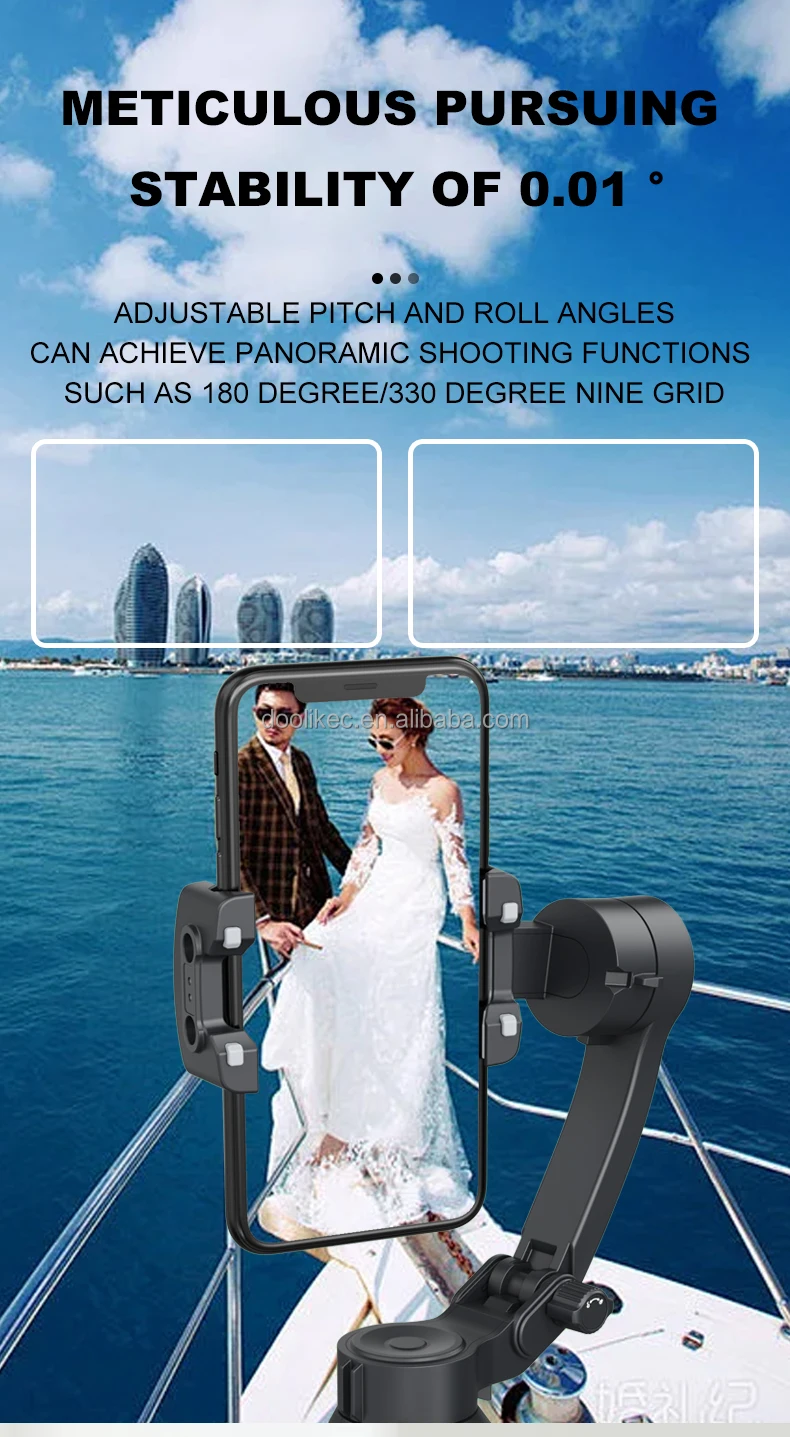 F11 Lite 3-Axis Portable Smartphone Gimbal Stabilizer description image 4